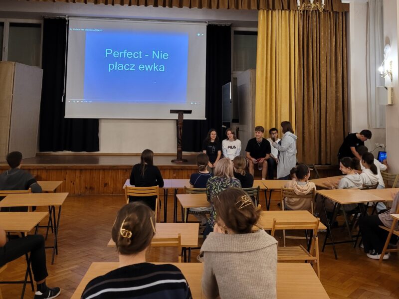 Powitanie pierwszaków