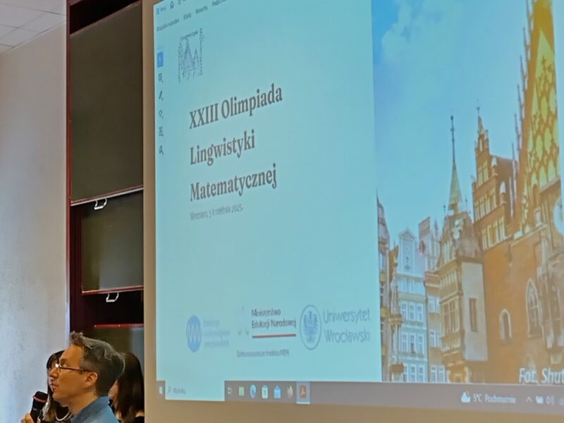 XXIII Olimpiada Lingwistyki Matematycznej