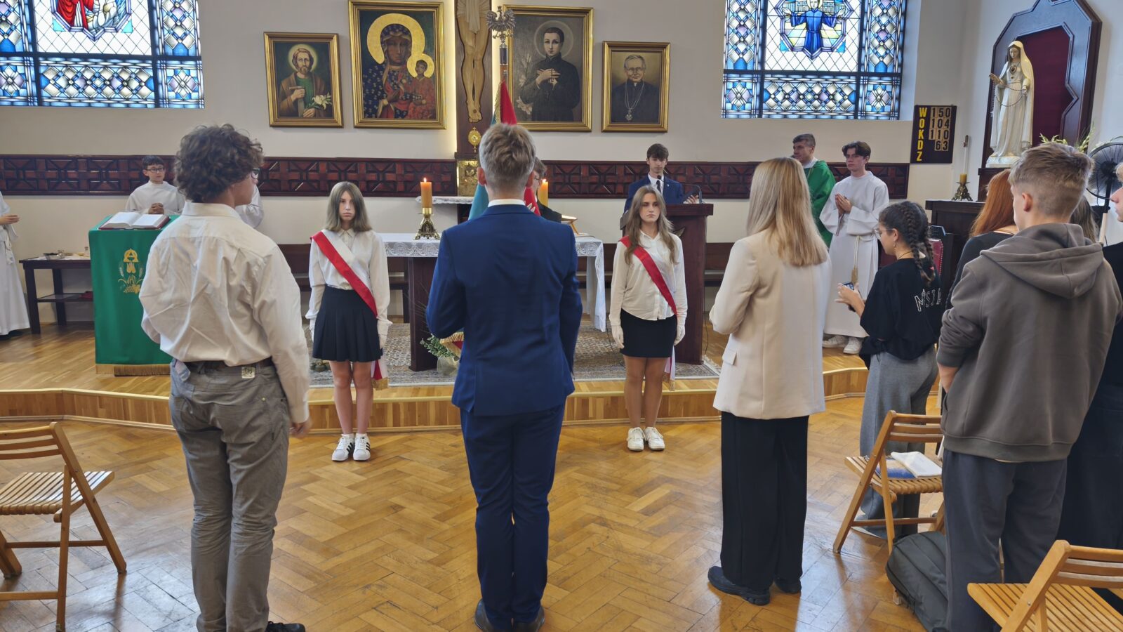 Ślubowanie Samorządu Uczniowskiego