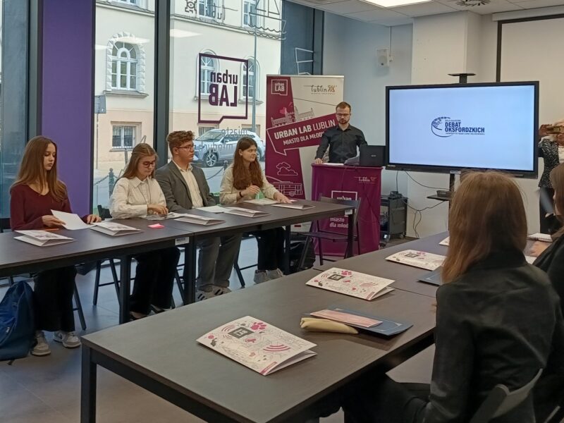 Debata Urban Lab i Koła Naukowego UMCS
