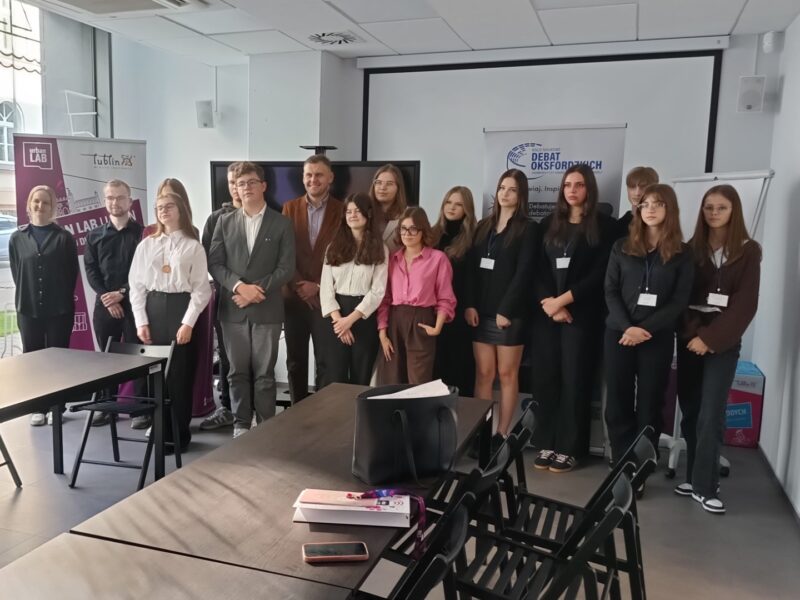 Debata Urban Lab i Koła Naukowego UMCS
