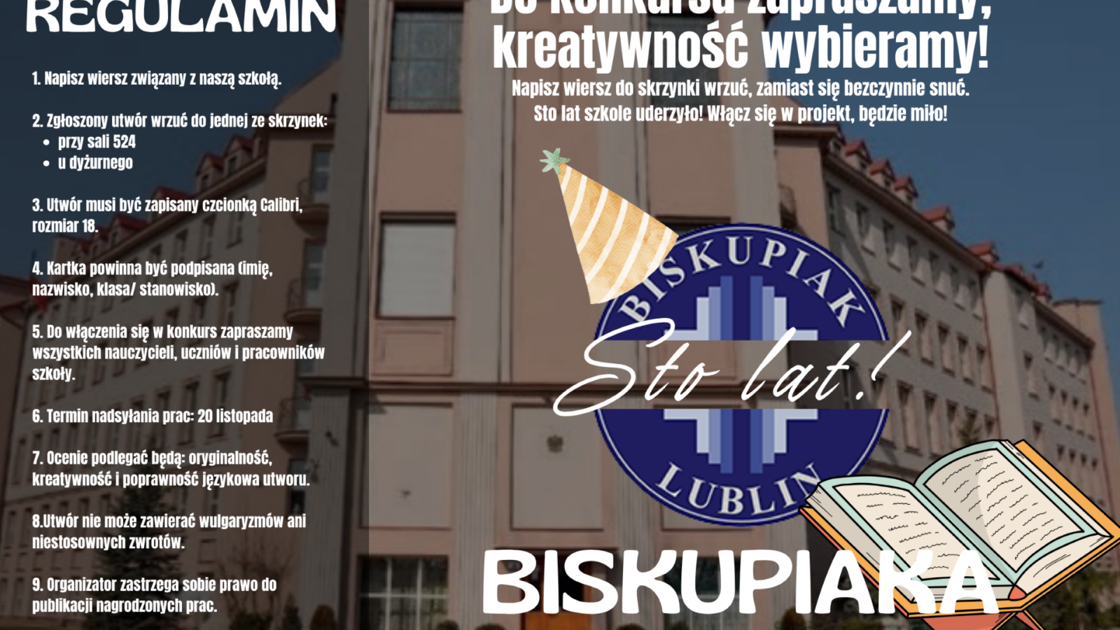 Do konkursu zapraszamy, kreatywność wybieramy !