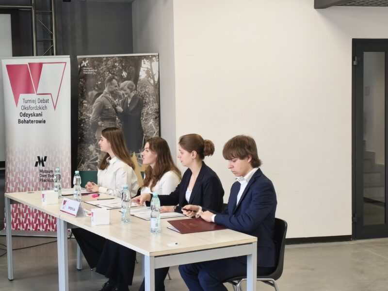 Ogólnopolski Turniej Debat Oksfordzkich „Odzyskani Bohaterowie”
