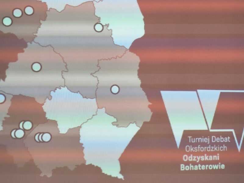 Ogólnopolski Turniej Debat Oksfordzkich „Odzyskani Bohaterowie”