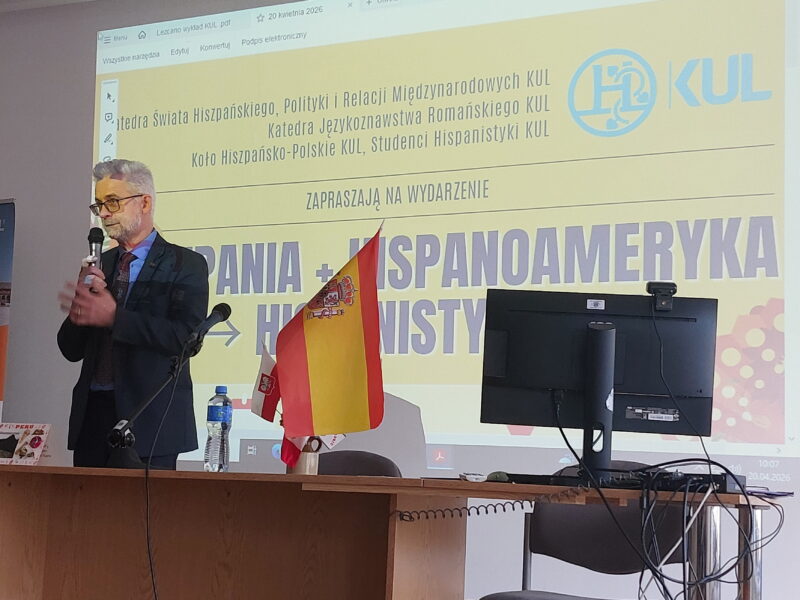 „Hiszpania + Hispanoameryka → Hispanistyka KUL”