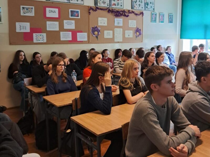 Spotkanie ze studentami farmacji