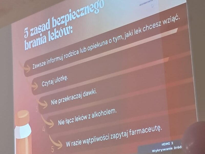 Spotkanie ze studentami farmacji