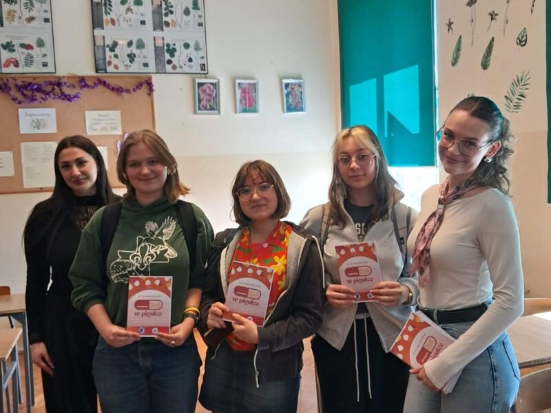 Spotkanie ze studentami farmacji