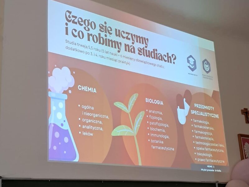 Spotkanie ze studentami farmacji