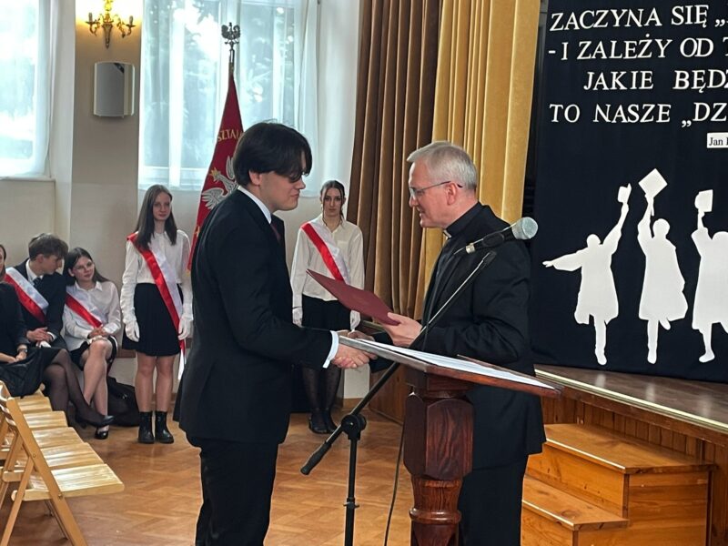 Zakończenie roku maturzystów