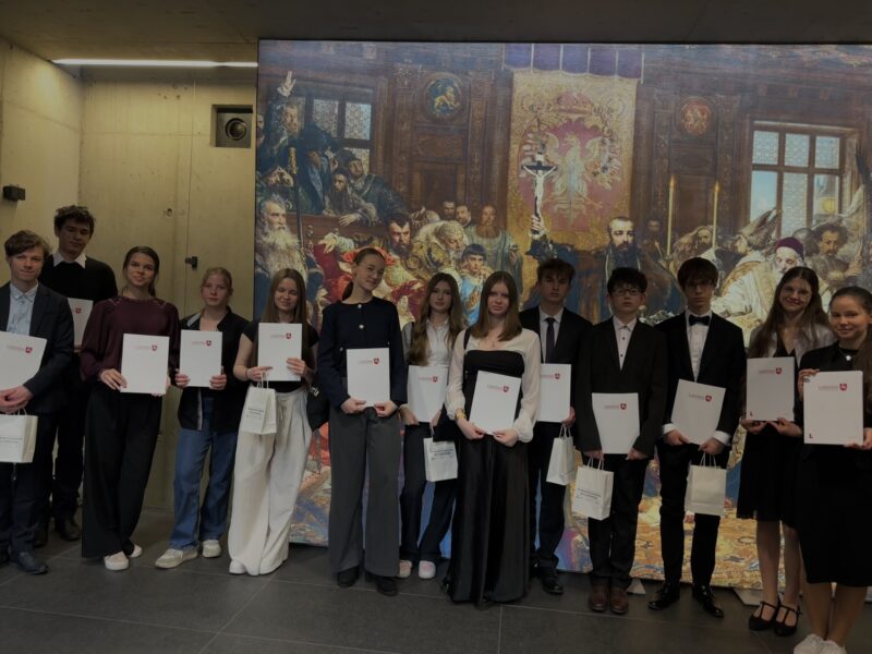 Nasi stypendyści na Gali w CSK