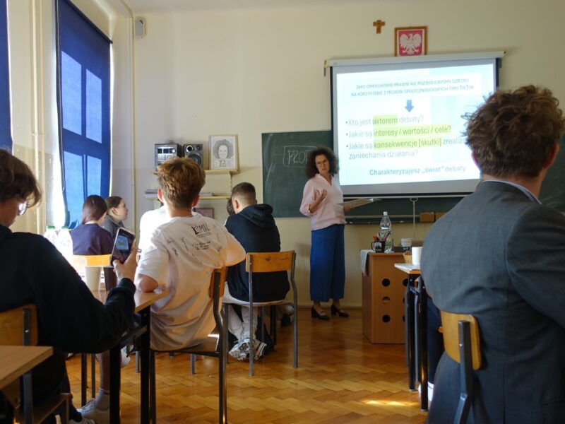 Zajęcia Ligi Debatanckiej