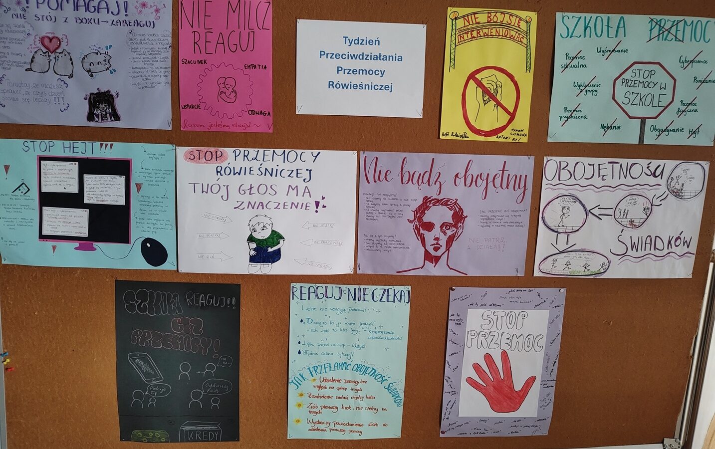 STOP PRZEMOCY RÓWIEŚNICZEJ – TWÓJ GŁOS MA ZNACZENIE!